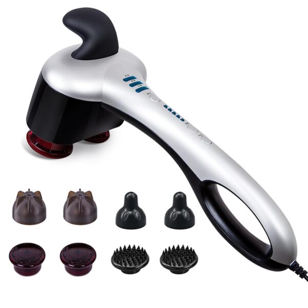 Soga Portable Handheld Massager Soothing Heat Stimulate Blood Flow Foot Shoulder - Nz Depot