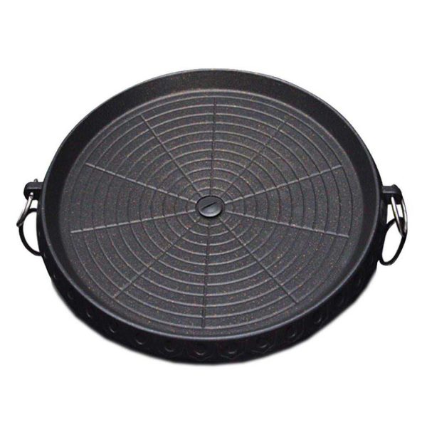 Soga Portable Korean Bbq Butane Gas Stove Stone Grill Plate Non Stick Coated Round, Home &Amp; Living, Outdoor Living, Barbecues, Barbecue Accessories, Spare Parts &Amp; Fittings,  - Nz Depot 1