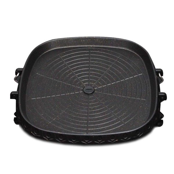 Soga Portable Korean Bbq Butane Gas Stove Stone Grill Plate Non Stick Coated Square, Home &Amp; Living, Outdoor Living, Barbecues, Barbecue Accessories, Spare Parts &Amp; Fittings,  - Nz Depot 1