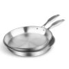 SOGA Stainless Steel Fry Pan 22cm 30cm Frying Pan Top Grade Induction Cooking, home & living > kitchen & dining > cookware > frying pans, , , , ,  - NZ DEPOT 1