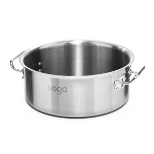 SOGA Stock Pot 113L Top Grade Thick Stainless Steel Stockpot 18/10 Without Lid, home & living > kitchen & dining > cookware > stock & multi pots, , , , ,  - NZ DEPOT 1