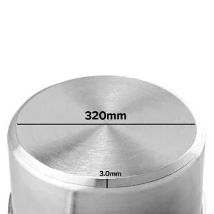 Buy SOGA Stock Pot 17L Top Grade Thick Stainless Steel Stockpot 18/10 Without Lid Online - home & living > kitchen & dining > cookware > stock & multi pots - 2 - NZ Depot Free Shipping