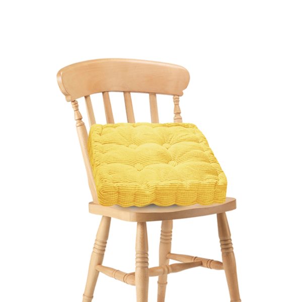 SOGA Yellow Square Cushion Soft Leaning Plush Backrest Throw Seat Pillow Home Office Decor, Furniture>Living Room Furniture>Occasional Chairs, , , , ,  - NZ DEPOT 1
