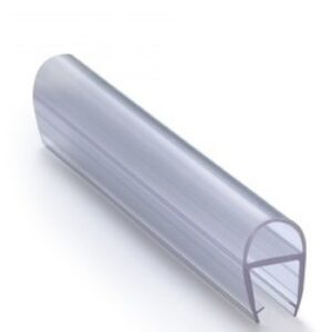 Shower Door Seal D Shape - 10mm Glass - NZ DEPOT