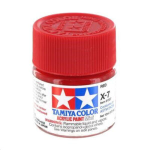 Tamiya X-7 Acrylic Mini Paint - Red - 10ml - NZ DEPOT