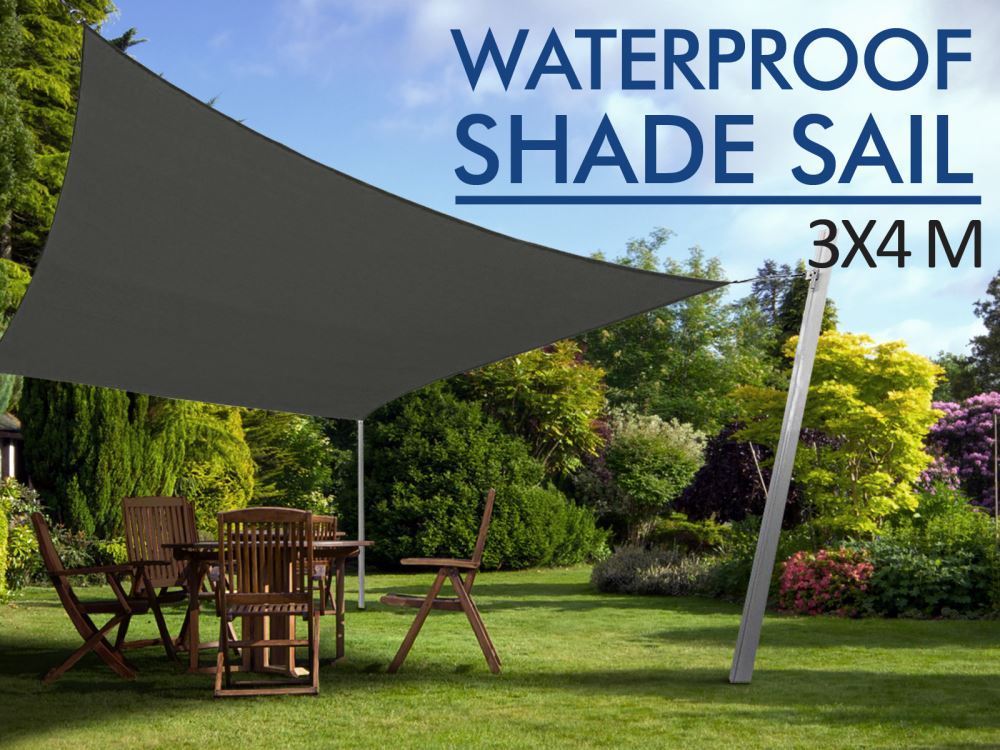 Shade Sail Waterproof 3X4M 78.00 🤩