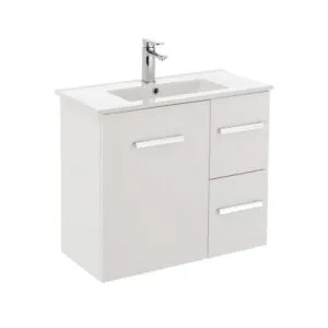 Buy Vanity - Asron Series 700mm White Online - Vanities - Wall Hung - 1 - NZ Depot Delivery