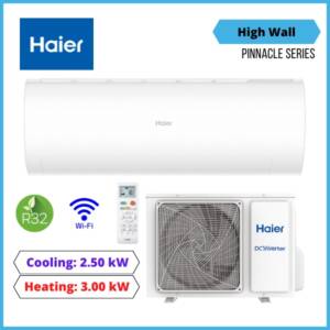 Haier 2.5kW Pinnacle Series Air Conditioner High Wall AS26PBDHRA-SET - NZDEPOT