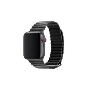 3SIXT Apple Watch Band - Leather Loop - 42/44mm - Black - NZDEPOT