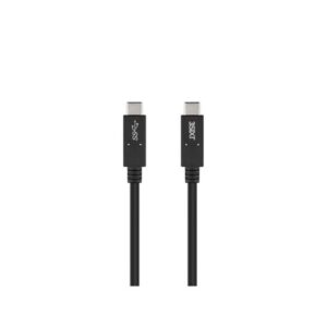 3SIXT Charge Sync Cable USB C to USB C PD 1m Black NZ DEPOT - NZ DEPOT