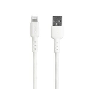 3Sixt Tough Usb A To Lightning Cable 1.2M – White Nz Depot - Nz Depot