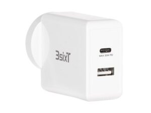 3Sixt Wall Charger Anz 30W Usb C Pd 2.4A White Nz Depot - Nz Depot