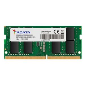 ADATA 32GB DDR4 3200 2048x8 SODIMM Lifetime wty NZ DEPOT - NZ DEPOT