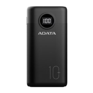 Adata P10000Qcd 10000Mah Quick Charge Powerbank Black Nz Depot - Nz Depot