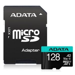 ADATA Premier Pro microSDHC UHS I U3 A2 V30 Card with Adapter128GB NZ DEPOT - NZ DEPOT