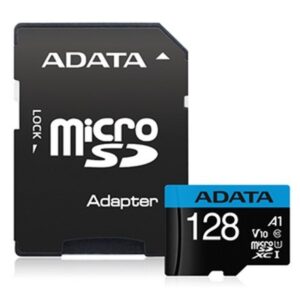 ADATA Premier microSDXC UHS-I A1 V10 Card with Adapter 128GB - NZDEPOT