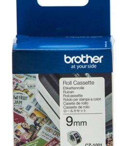 Brother CZ-1001 9mm Printable Roll Cassette - NZDEPOT