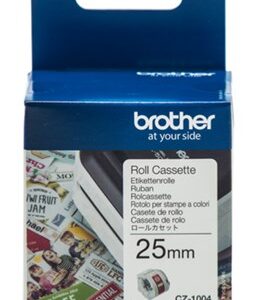 Brother CZ-1004 25mm Printable Roll Cassette - NZDEPOT