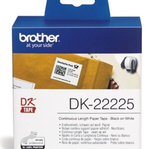 Brother DK22225 Continuous Paper Label 38mm x 30.48m - NZDEPOT