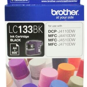 Brother LC133BK Black Ink Cartridge - NZDEPOT