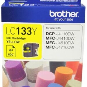 Brother LC133Y Yellow Ink Cartridge - NZDEPOT