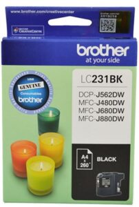 Brother LC231BK Black Ink Cartridge NZ DEPOT - NZ DEPOT