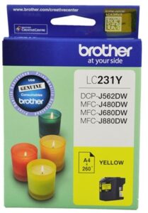 Brother Lc231Y Yellow Ink Cartridge Nz Depot - Nz Depot