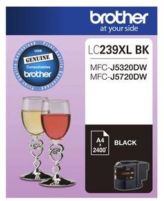 Brother LC239XLBK Black Super High Yield Ink Cartridge - NZDEPOT