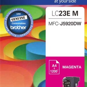 Brother LC23EM Magenta Ink Cartridge - NZDEPOT