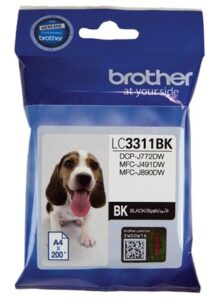 Brother Lc3311Bk Black Ink Cartridge Nz Depot - Nz Depot