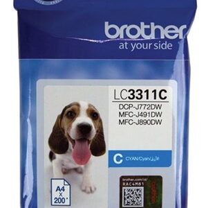 Brother LC3311C Cyan Ink Cartridge - NZDEPOT