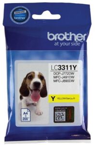 Brother Lc3311Y Yellow Ink Cartridge Nz Depot - Nz Depot