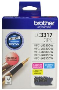 Brother Lc33173Pk 3 Pack Cmy Ink Cartridges Nz Depot - Nz Depot