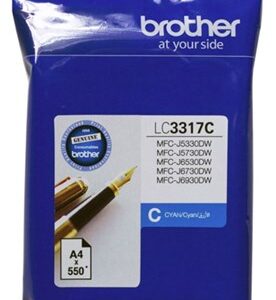 Brother LC3317C Cyan Ink Cartridge - NZDEPOT