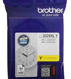 Brother LC3329XLY Yellow High Yield Ink Cartridge - NZDEPOT