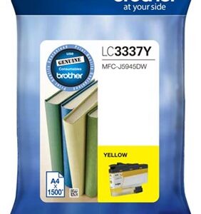 Brother LC3337Y Yellow Ink Cartridge - NZDEPOT