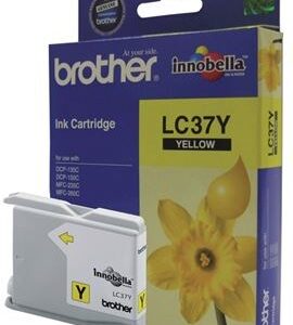 Brother LC37Y Yellow Ink Cartridge - NZDEPOT