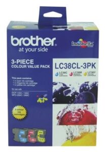 Brother Lc38Cl3Pk Cmy Colour Ink Cartridges Triple Pack Nz Depot - Nz Depot