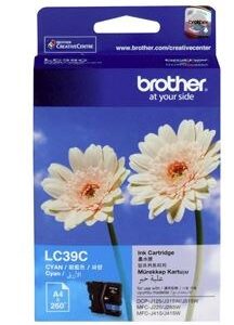 Brother LC39C Cyan Ink Cartridge - NZDEPOT