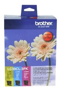 Brother LC39CL3PK CMY Colour Ink Cartridges (Triple Pack) - NZDEPOT