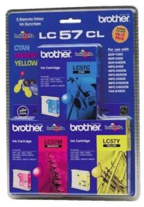 Brother Lc57Cl3Pk Cmy Colour Ink Cartridges Triple Pack Nz Depot - Nz Depot