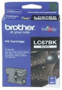 Brother Lc67Bk Black Ink Cartridge Nz Depot - Nz Depot