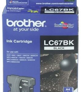 Brother LC67BK Black Ink Cartridge - NZDEPOT