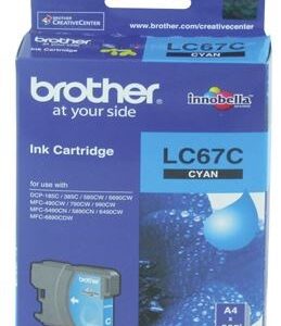 Brother LC67C Cyan Ink Cartridge - NZDEPOT