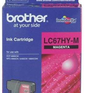 Brother LC67HYM Magenta High Yield Ink Cartridge - NZDEPOT