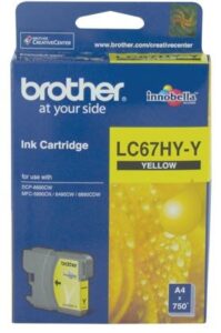 Brother Lc67Hyy Yellow High Yield Ink Cartridge Nz Depot - Nz Depot