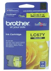 Brother Lc67Y Yellow Ink Cartridge Nz Depot - Nz Depot