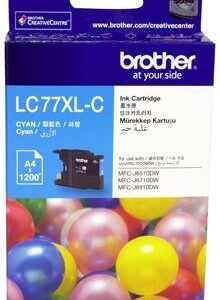 Brother LC77XLC Cyan High Yield Ink Cartridge - NZDEPOT