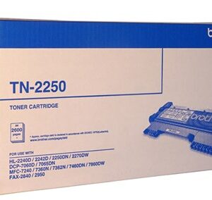 Brother TN-2250 Black High Yield Toner - NZDEPOT