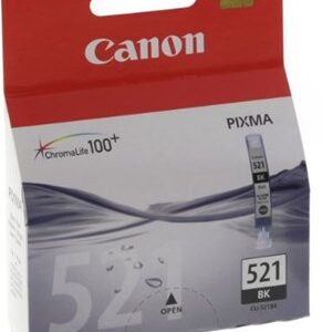 Canon CLI521BK Black Ink Cartridge - NZDEPOT